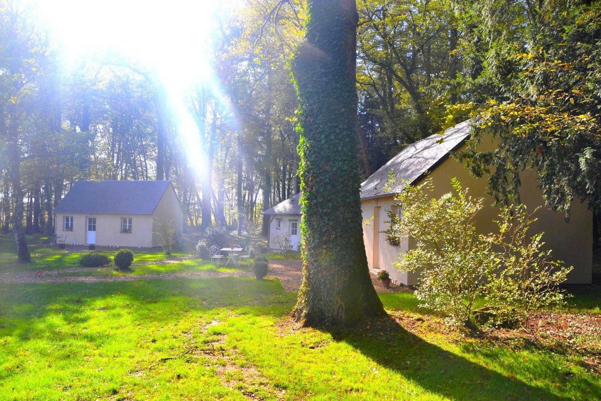 Hotel Les Grands Chenes Saint-Fargeau  Bilik gambar